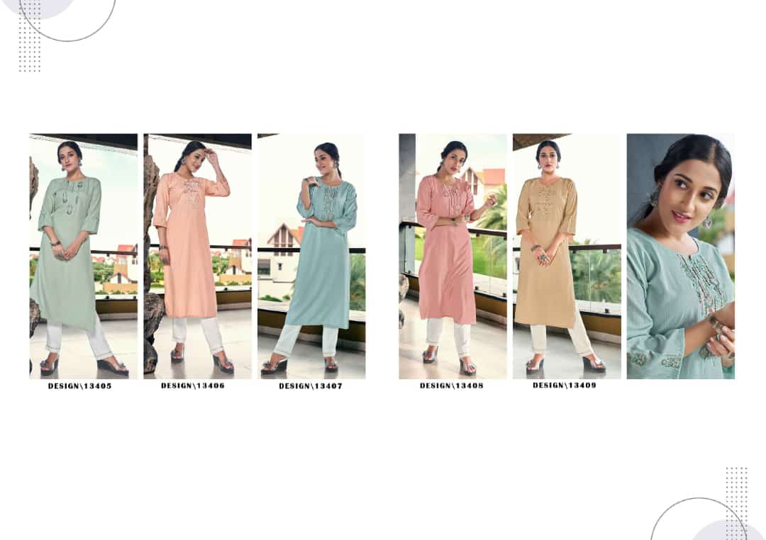 Kajree Daikin New Fancy Designer Ethnic Wear Kurti Collection